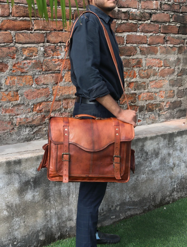 Classic & Modern Genuine Leather Messenger Bags