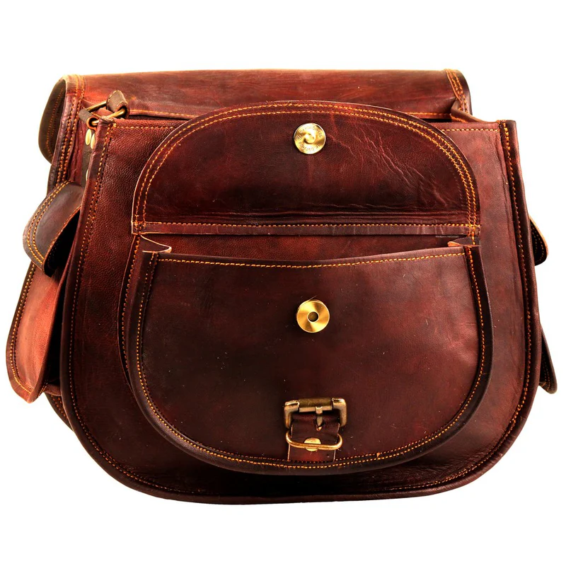 Soft Leather Crossbody Bag Women's Shoulder Purse for Daily Use