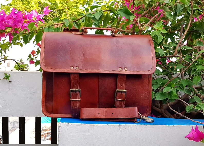 Handcrafted Genuine Leather Messenger Bags
