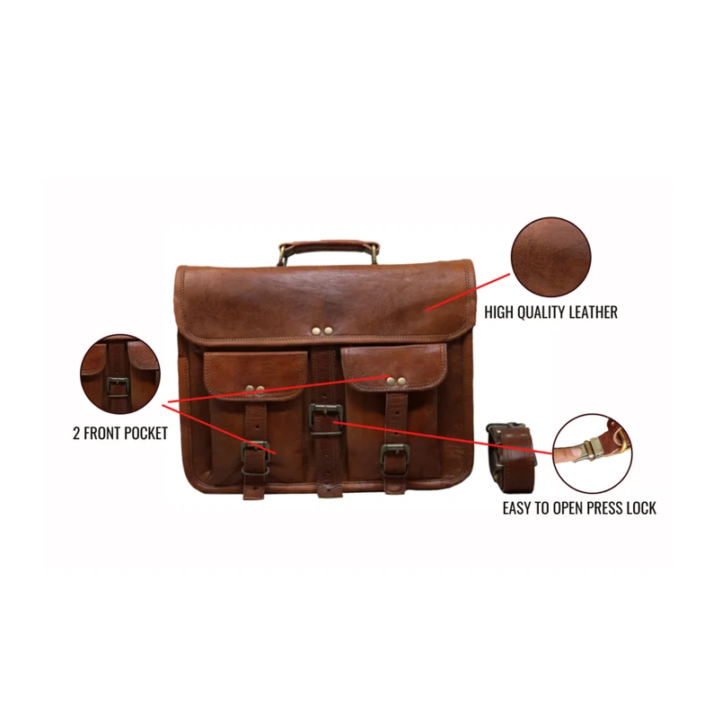 Classic & Modern Genuine Leather Messenger Bags