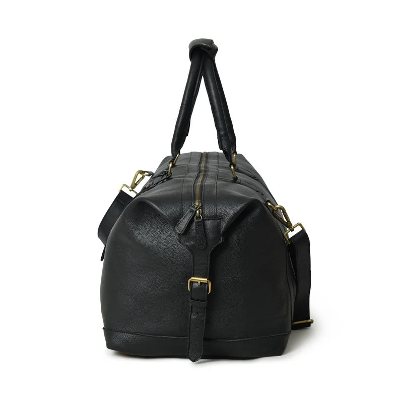 Full-Grain Leather Duffle – Timeless & Long-Lasting