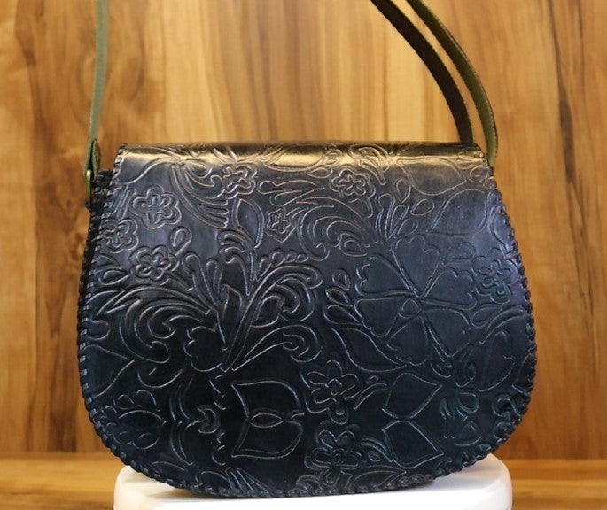 Classic Genuine Leather Sling Bag for Everyday Carry