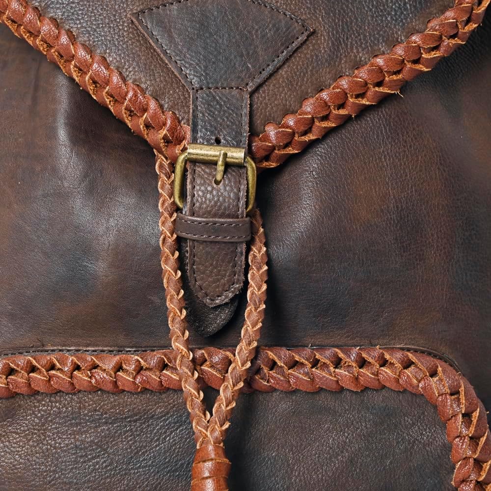 Premium Genuine Leather Backpack – Timeless Craftsmanship
