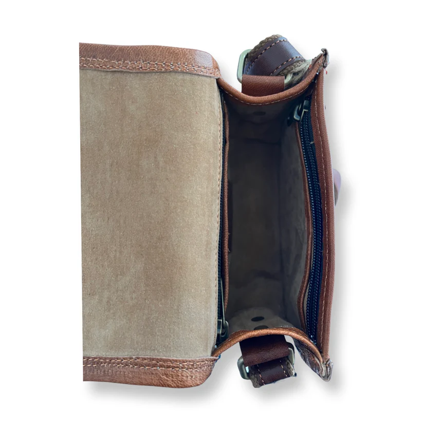 Women's Leather Crossbody Purse Stylish Shoulder Bag