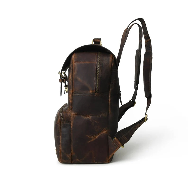 Premium Leather Backpack – Handcrafted for Style & Durability