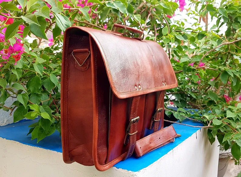 Handcrafted Genuine Leather Messenger Bags