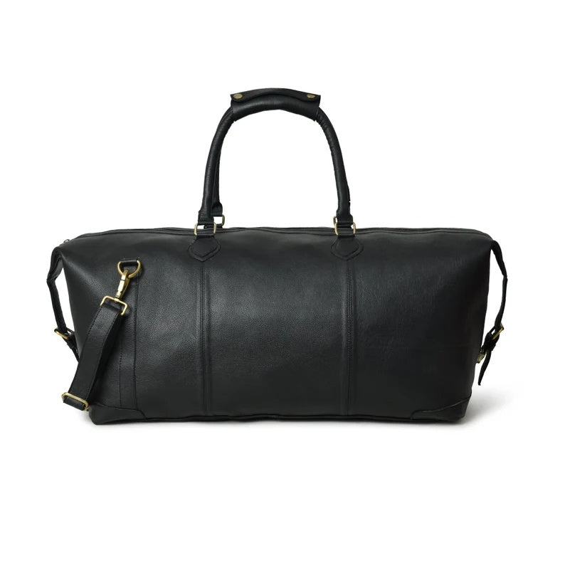 Full-Grain Leather Duffle – Timeless & Long-Lasting