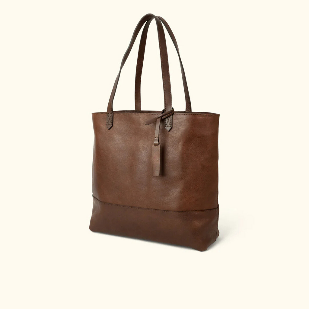 Classic Genuine Leather Tote Bag – Timeless Style & Durability