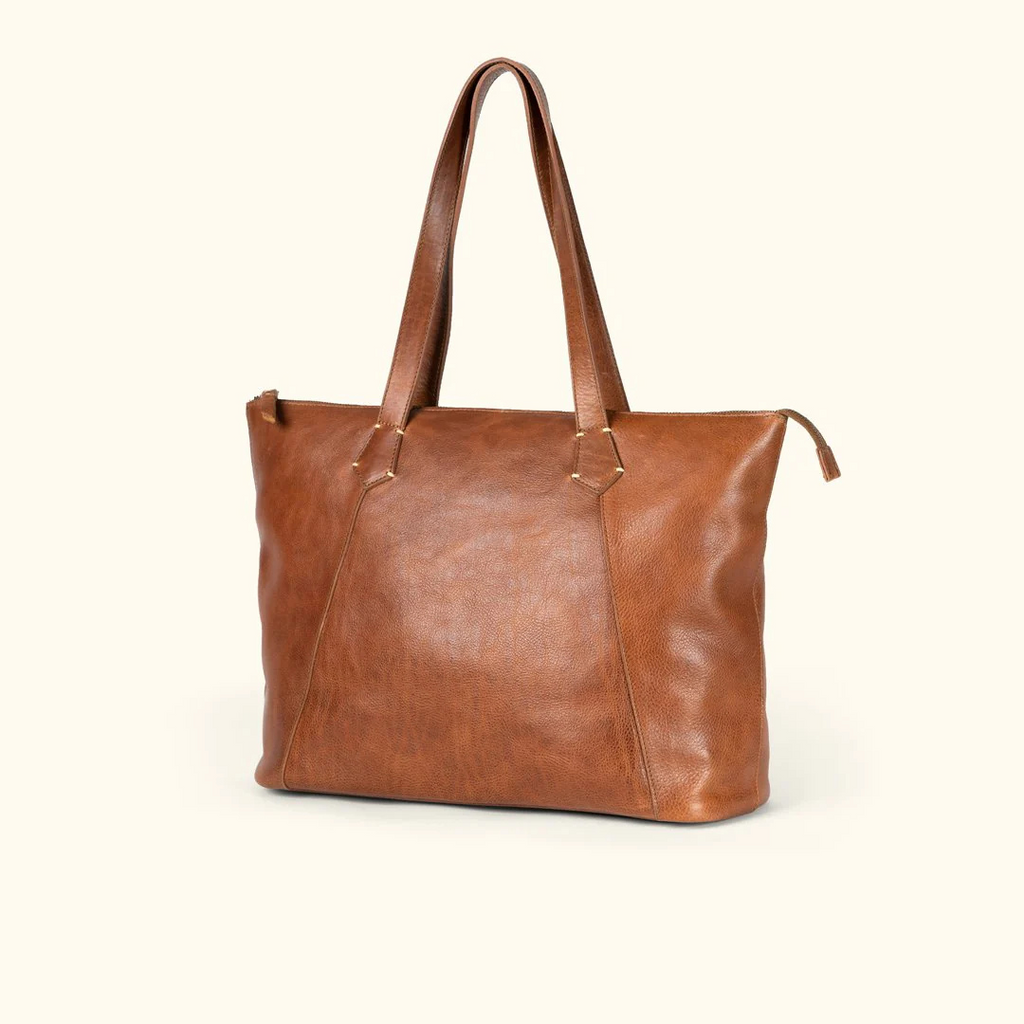 Premium Genuine Leather Tote Bag – Timeless Style & Durability