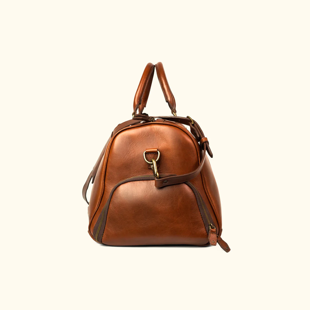 Luxury Genuine Leather Duffle – Travel in Style