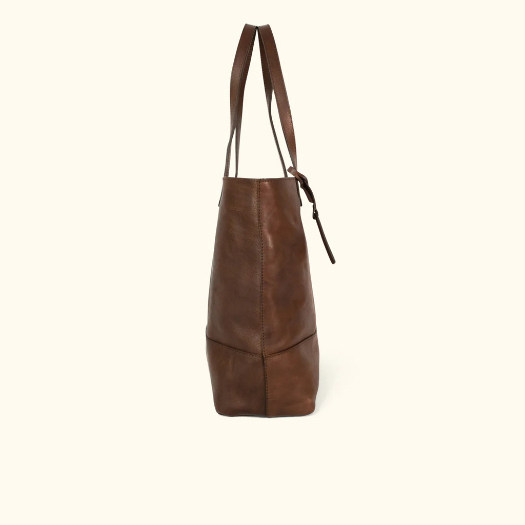 Classic Genuine Leather Tote Bag – Timeless Style & Durability