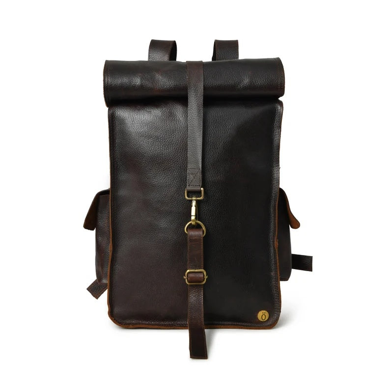 Genuine Leather Backpack – Timeless Elegance for Everyday Use