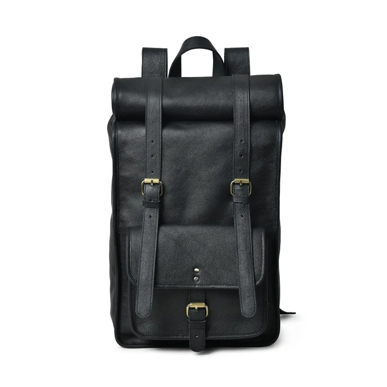 Genuine Leather Backpack – Timeless Elegance for Everyday Use