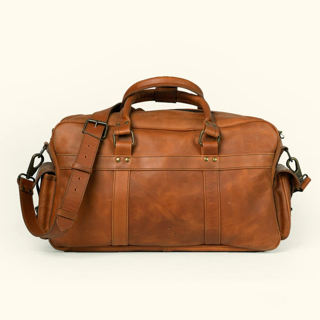 Men’s Genuine Leather Messenger Bag – Business Laptop Briefcase