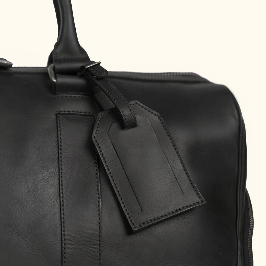 Premium Genuine Leather Duffle Bag – Timeless Travel Companion