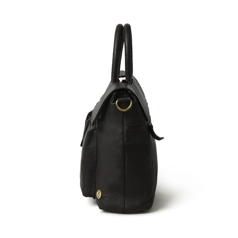 Men’s Leather Messenger Bag – Business Laptop Shoulder Bag