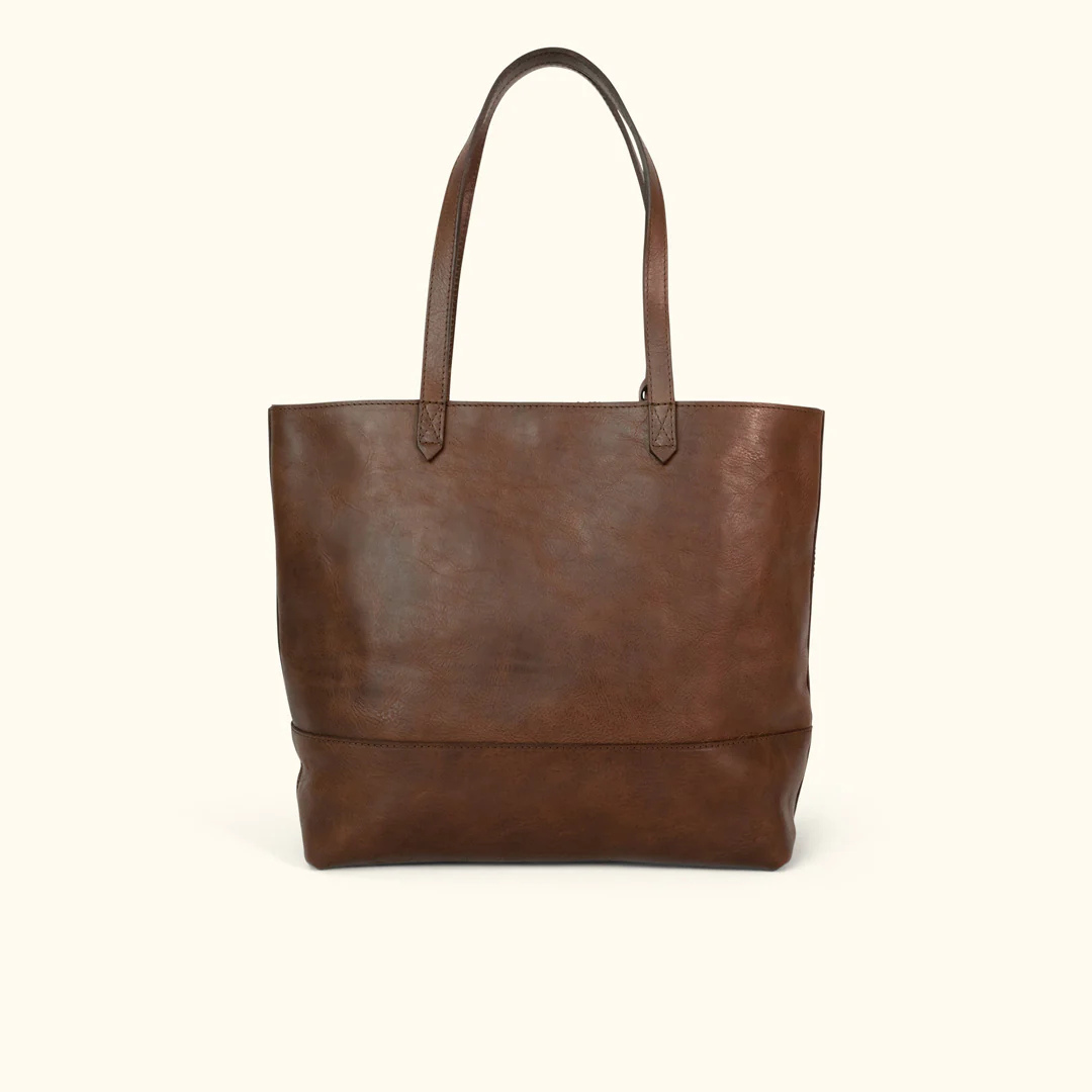 Classic Genuine Leather Tote Bag – Timeless Style & Durability