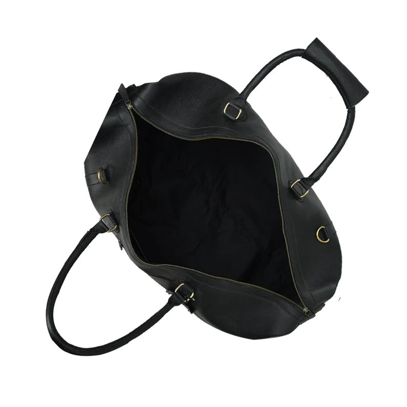 Full-Grain Leather Duffle – Timeless & Long-Lasting