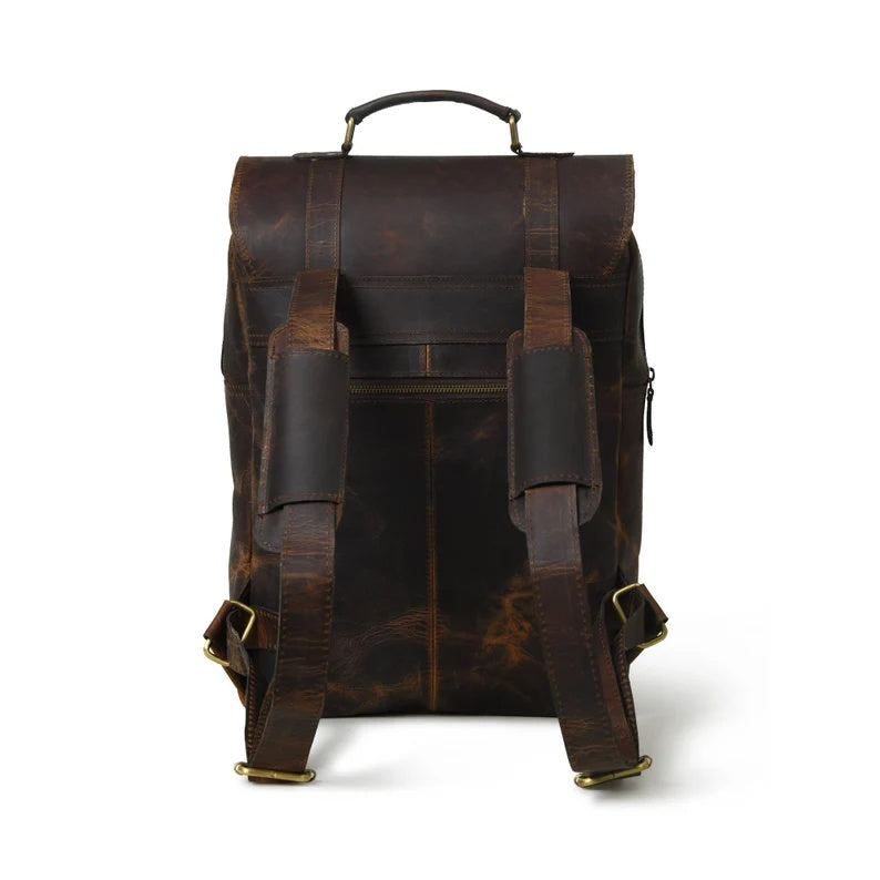 Premium Leather Backpack – Handcrafted for Style & Durability