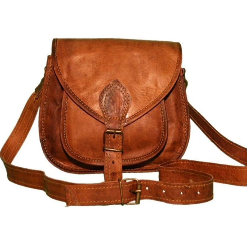 Classic Leather Shoulder Bag for Women Crossbody Purse