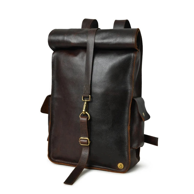 Genuine Leather Backpack – Timeless Elegance for Everyday Use