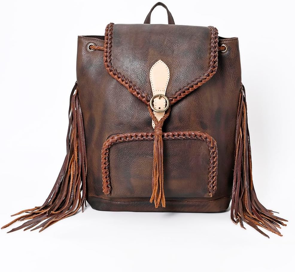 Premium Genuine Leather Backpack – Timeless Craftsmanship