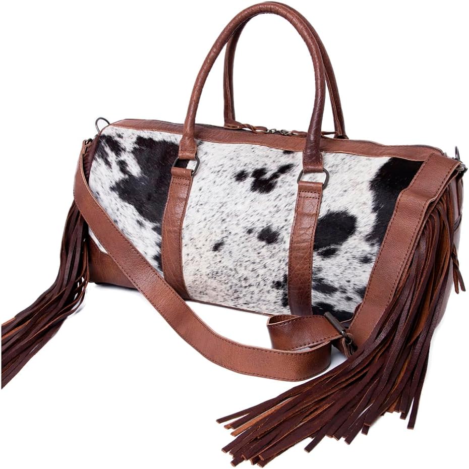 Western Leather Duffle Bag – Handmade & Durable Travel Gear