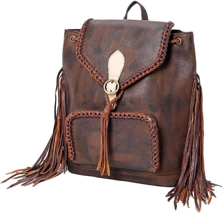 Premium Genuine Leather Backpack – Timeless Craftsmanship