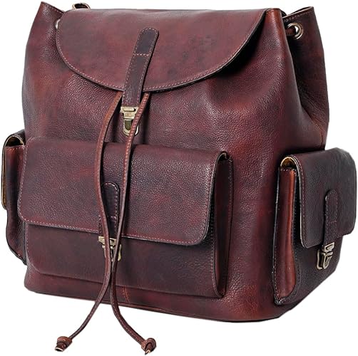 Premium Genuine Leather Backpack – Timeless Craftsmanship