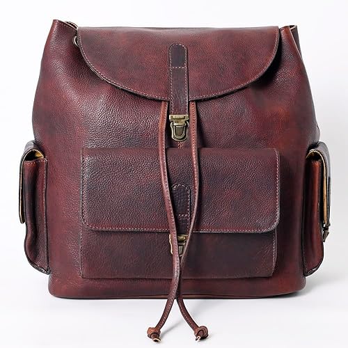 Premium Genuine Leather Backpack – Timeless Craftsmanship