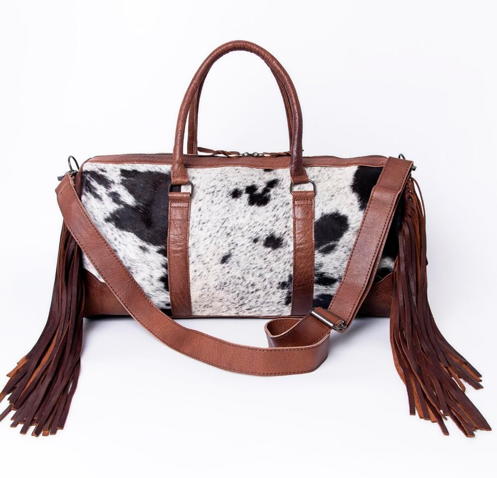 Western Leather Duffle Bag – Handmade & Durable Travel Gear