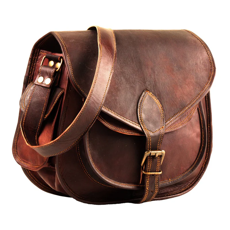 Soft Leather Crossbody Bag Women's Shoulder Purse for Daily Use