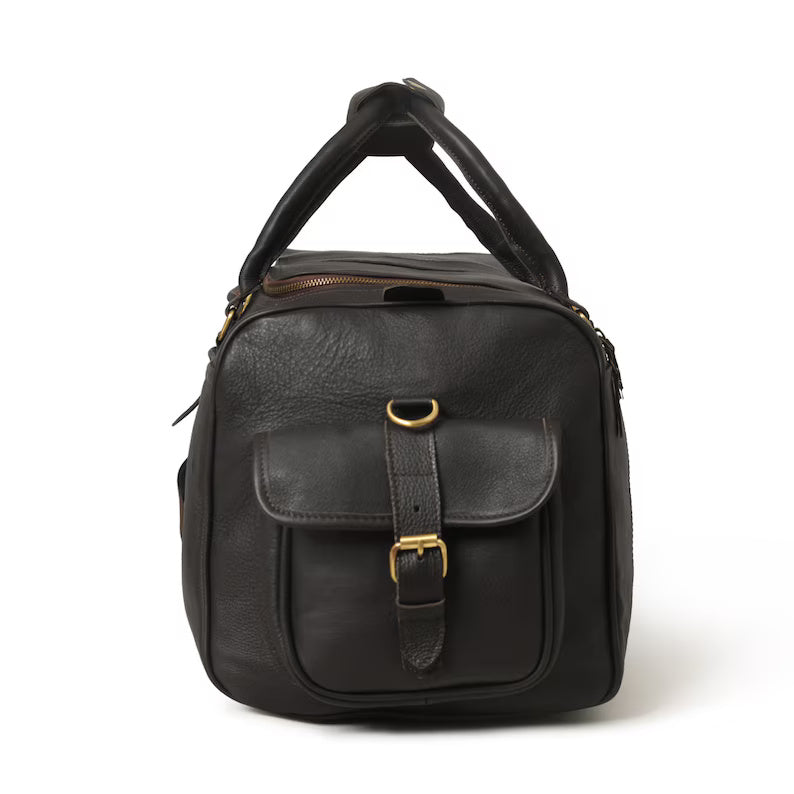 Full-Grain Leather Duffle – Timeless & Long-Lasting