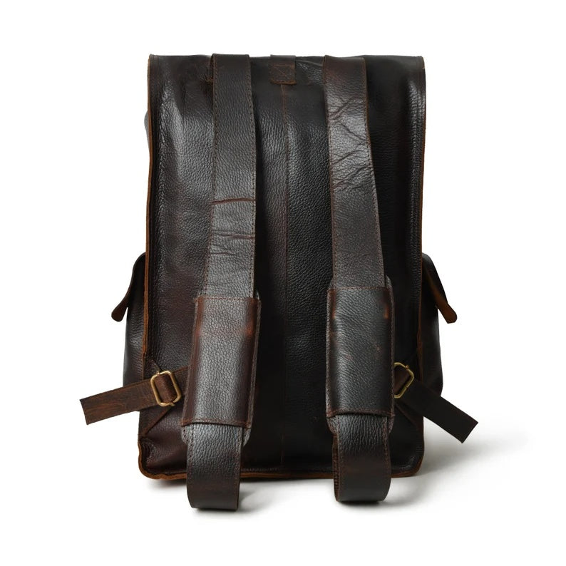 Genuine Leather Backpack – Timeless Elegance for Everyday Use