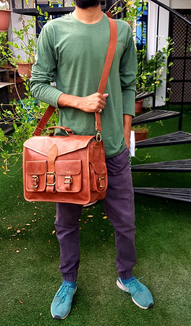 Classic & Modern Genuine Leather Messenger Bags