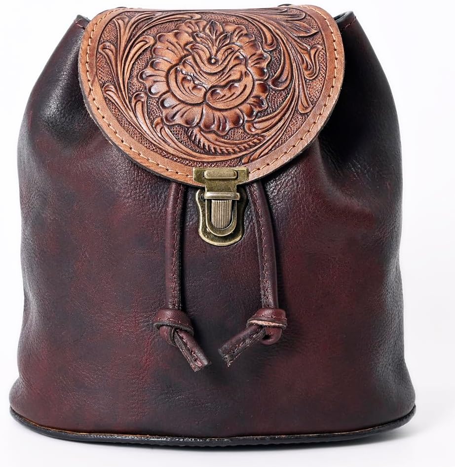 Handcrafted Leather Backpack – Elegant & Durable