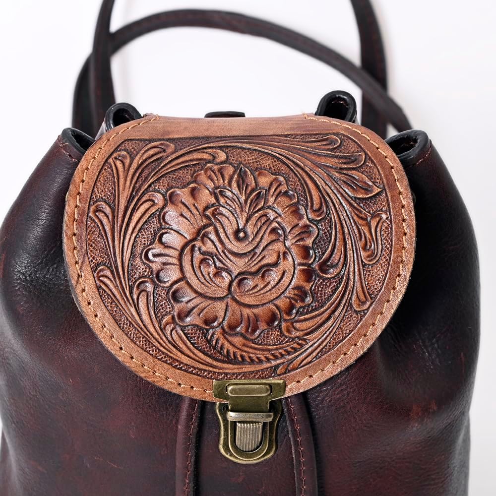 Handcrafted Leather Backpack – Elegant & Durable