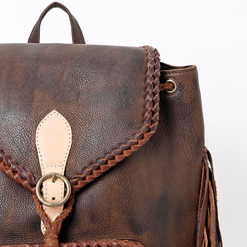 Premium Genuine Leather Backpack – Timeless Craftsmanship