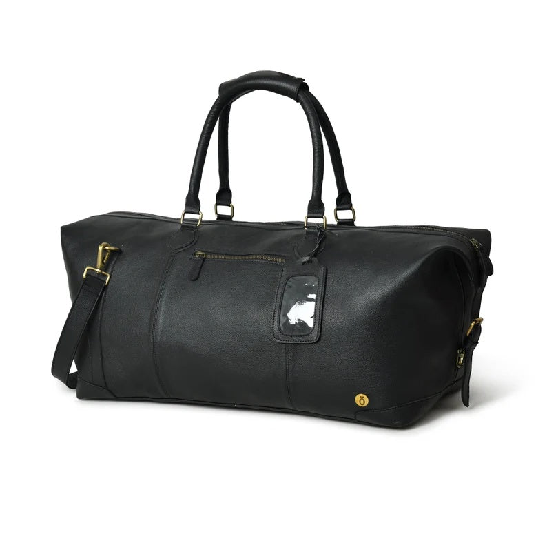 Full-Grain Leather Duffle – Timeless & Long-Lasting