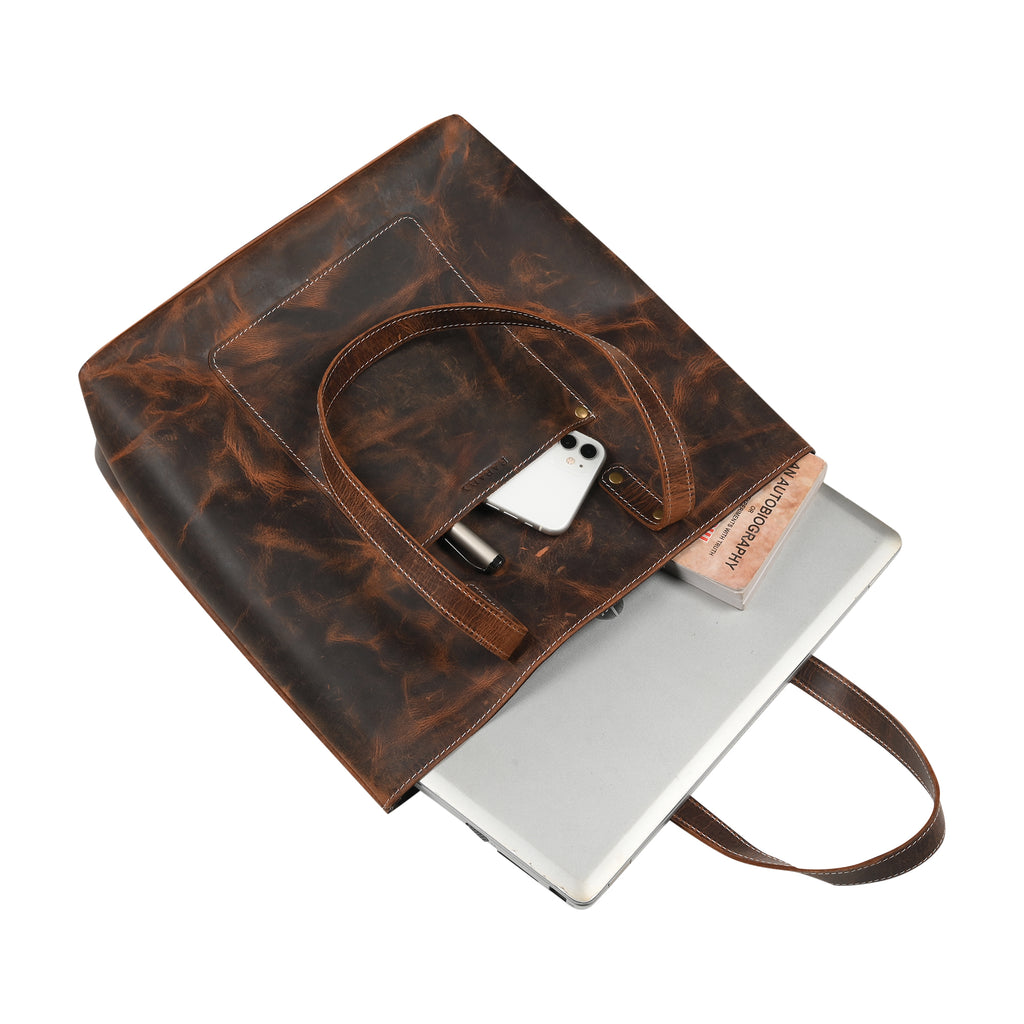 Signature Leather Tote Bag – Luxurious, Durable, Stylish