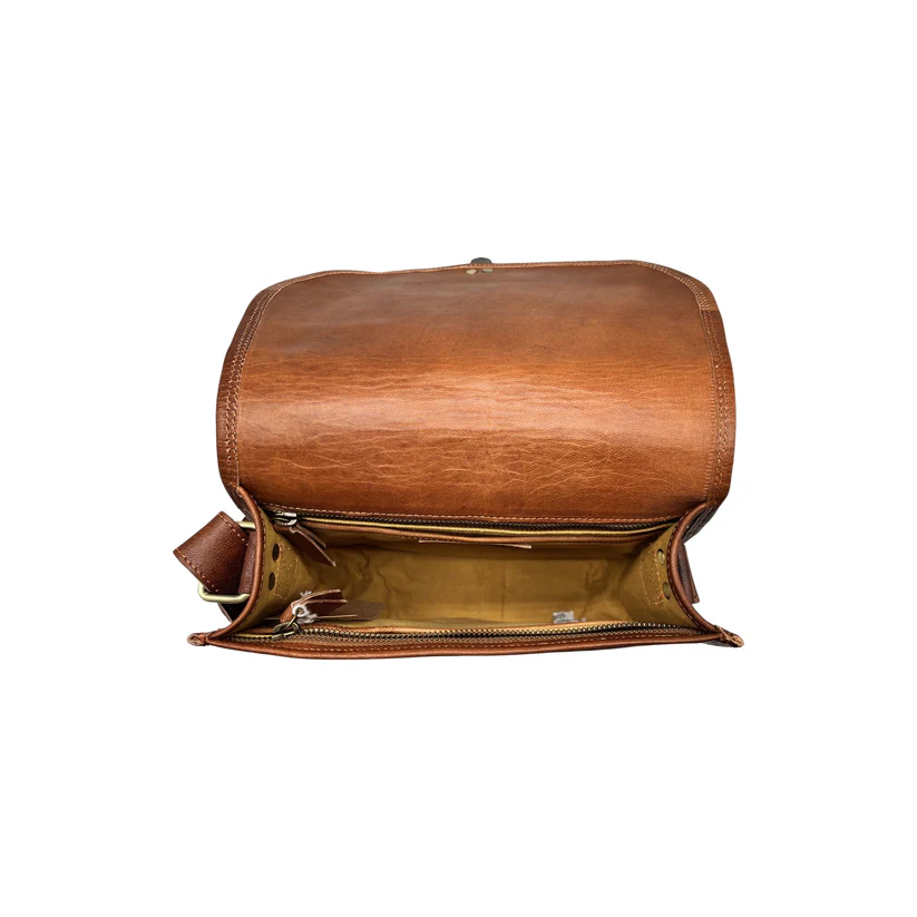 Premium Leather Crossbody Bag for Women Everyday Shoulder Handbag