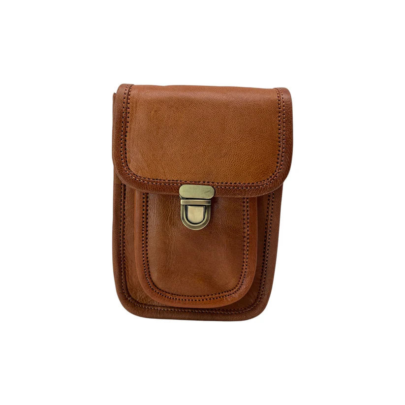 Classic Leather Shoulder Bag for Women Crossbody Purse