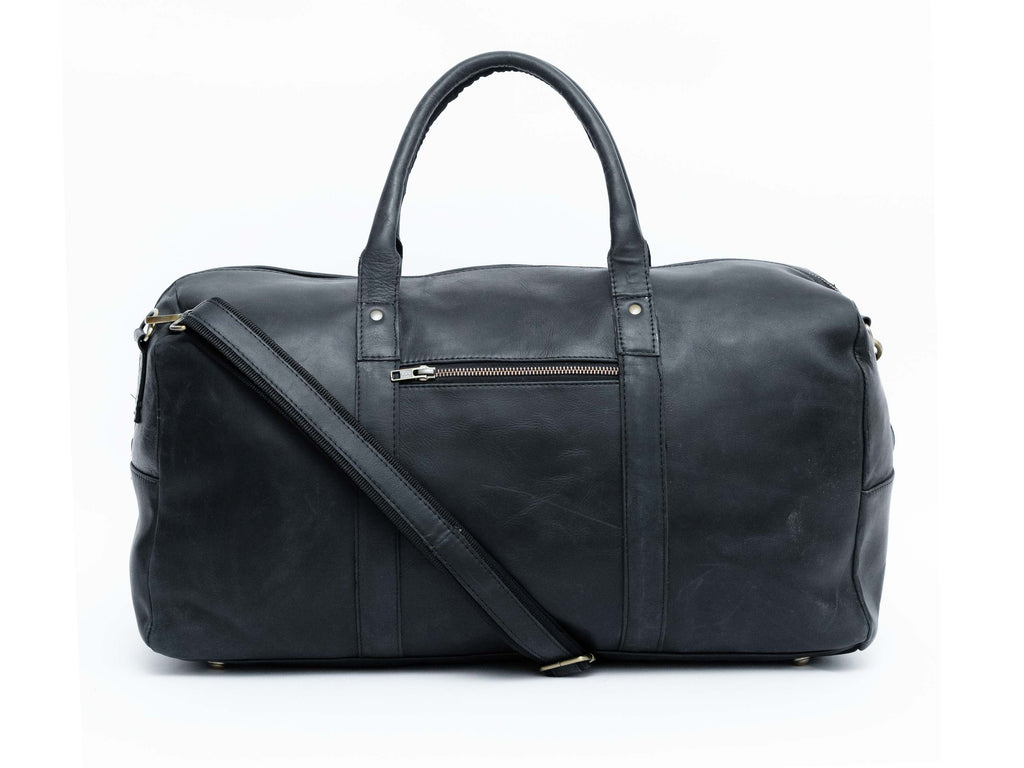 Unisex Leather Duffle – For Business or Weekend Trips