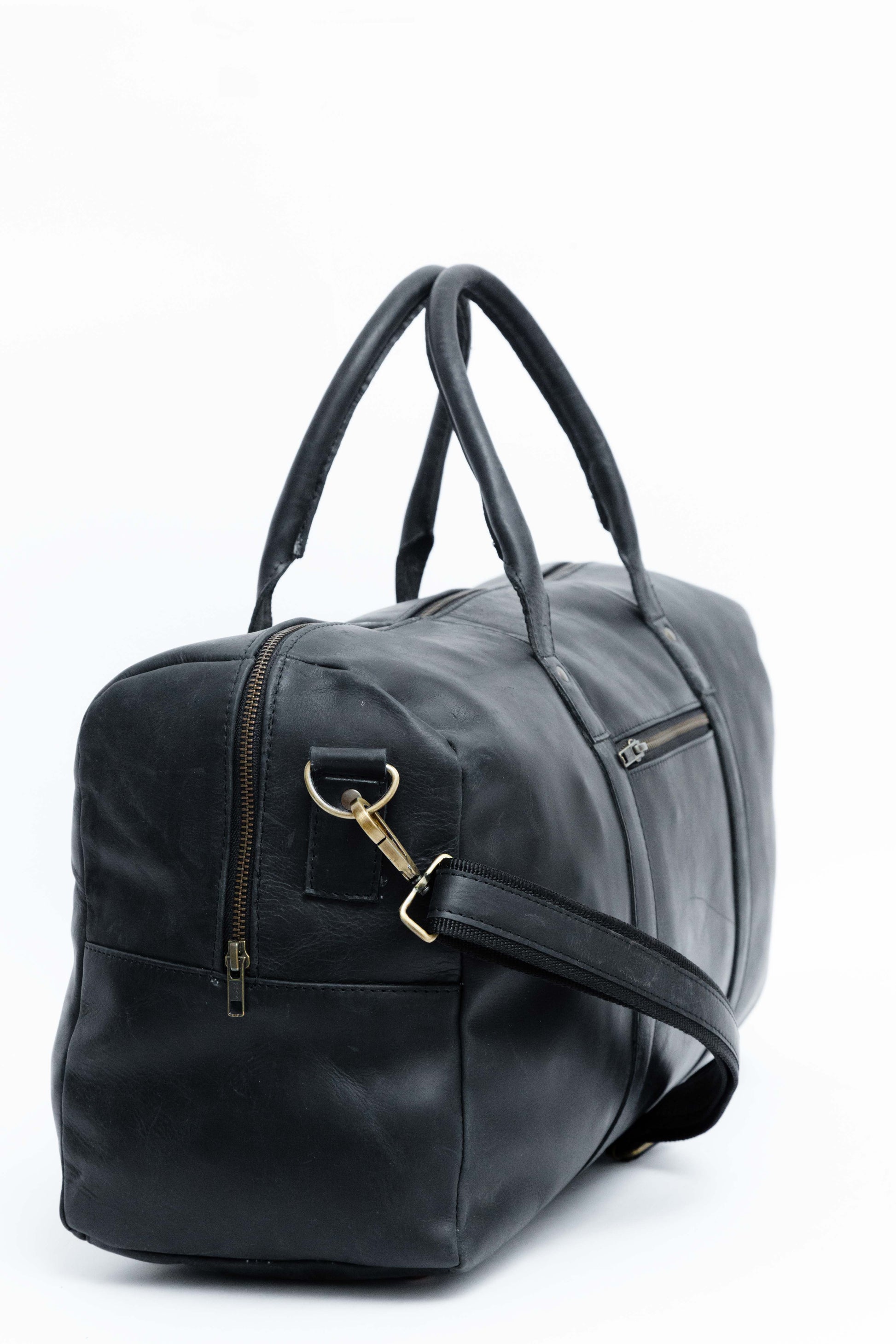 Men’s Leather Duffle Bag – Full Grain, Stylish, Durable