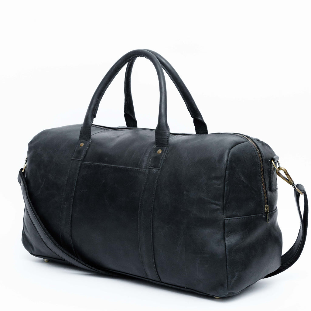 Men’s Leather Duffle Bag – Full Grain, Stylish, Durable