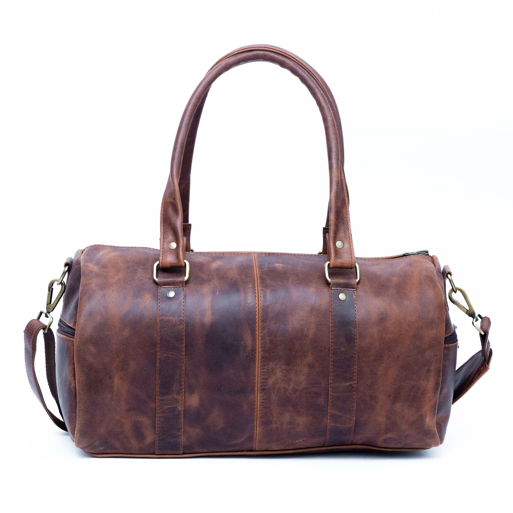 Genuine Leather Gym & Travel Duffle Bag for Men