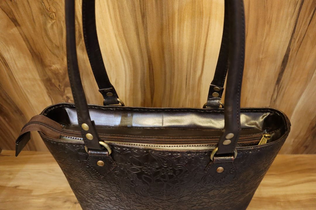 Genuine Leather Tote Bag – Timeless Everyday Carryall