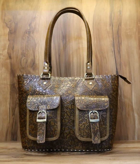 Designer Leather Tote Bag – Premium Craftsmanship