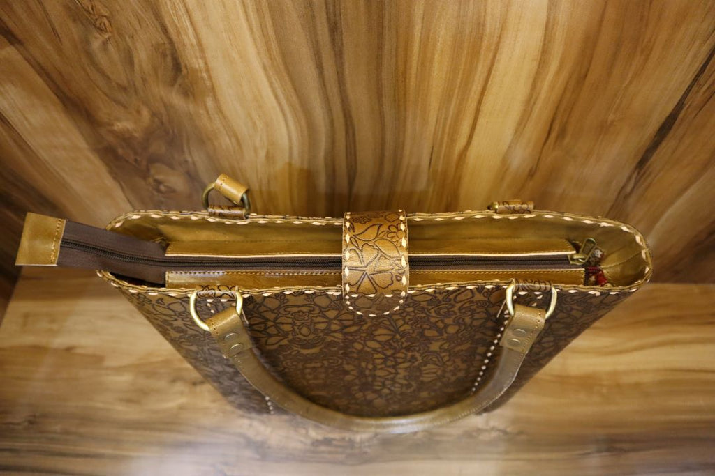 Genuine Leather Tote Bag – Timeless Everyday Carryall