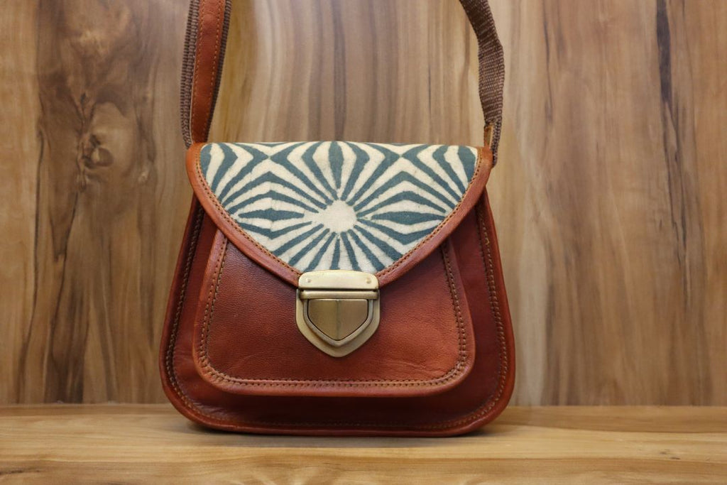 Classic Genuine Leather Crossbody Sling Bag